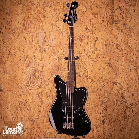 Squier Vintage Modified Jaguar Bass Special SS Black 2017 Indonesia бас-гитара