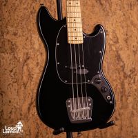 Squier Vintage Modified Mustang Bass Black 2011 Indonesia бас-гитара