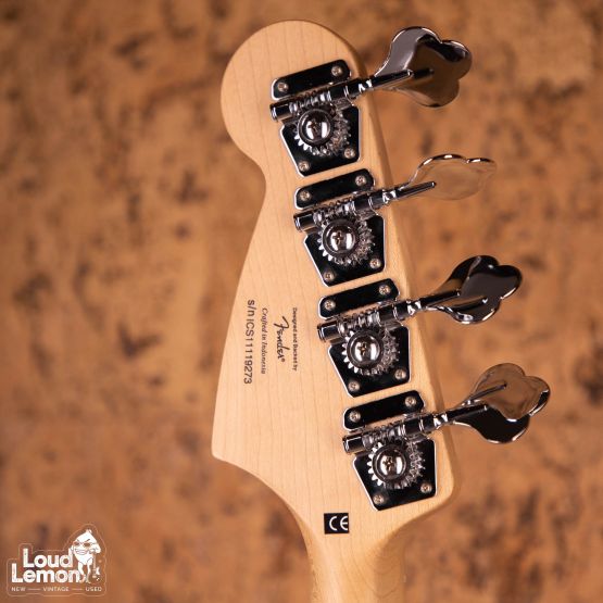 Squier Vintage Modified Mustang Bass Black 2011 Indonesia бас-гитара