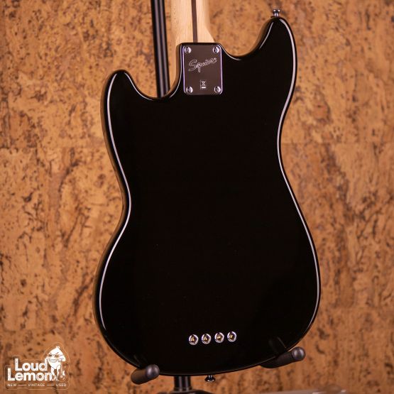 Squier Vintage Modified Mustang Bass Black 2011 Indonesia бас-гитара