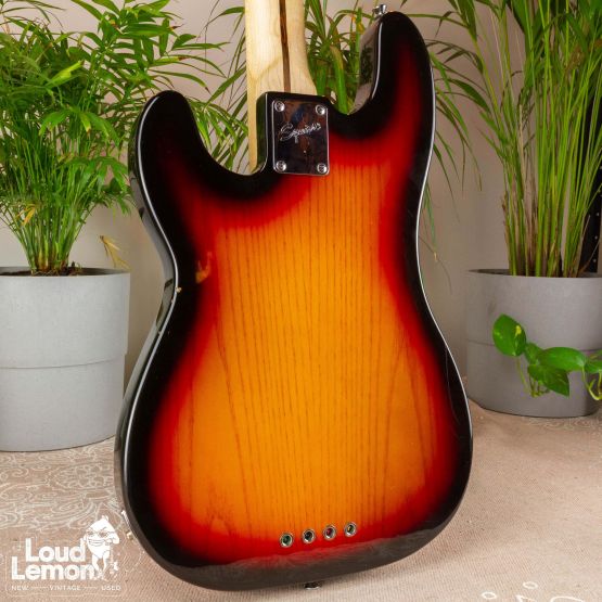 Squier Vintage Modified Precision Bass TB Sunburst 2011 Indonesia бас-гитары