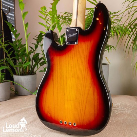 Squier Vintage Modified Precision Bass TB Sunburst 2011 Indonesia бас-гитары