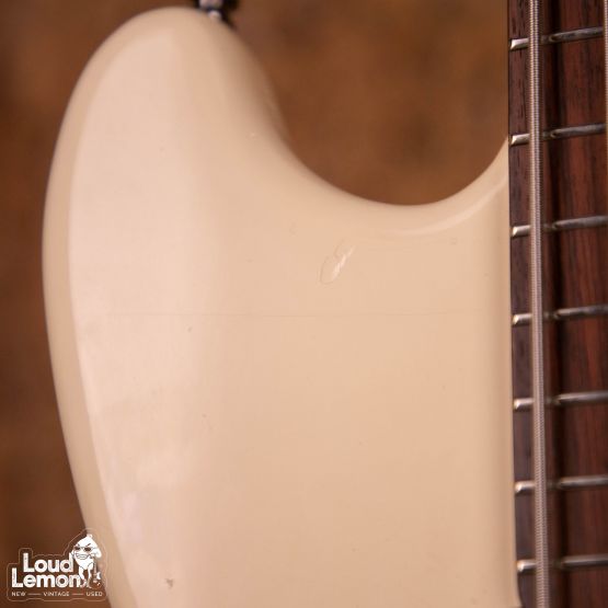 Squier Vista Series Musicmaster Bass Arctic White 1997 China бас-гитара