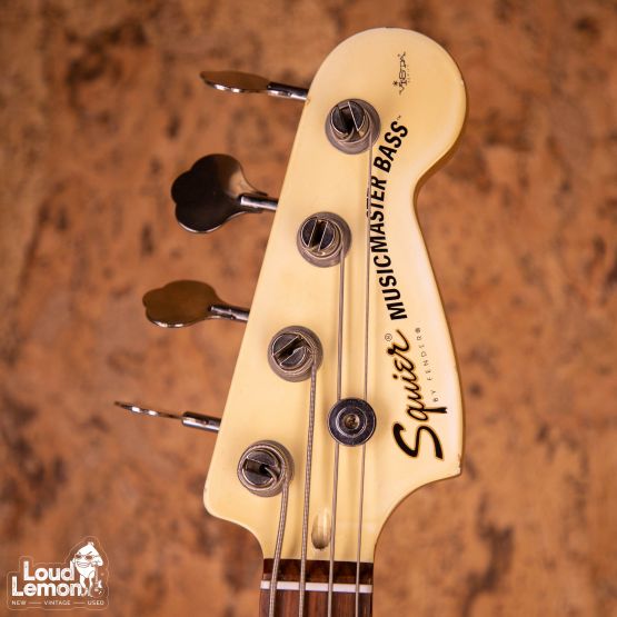 Squier Vista Series Musicmaster Bass Arctic White 1997 China бас-гитара