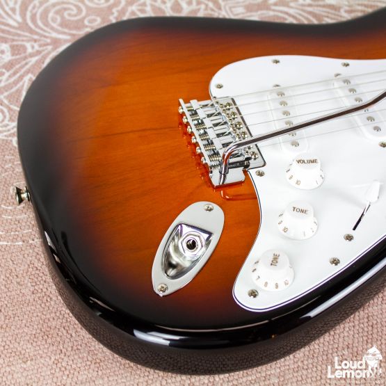 Squier Affinity Series Stratocaster Brown Sunburst 2019 China электрогитара