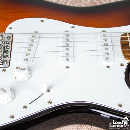 Squier Affinity Series Stratocaster Brown Sunburst 2019 China электрогитара