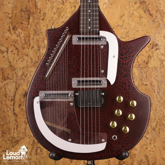 Star's ELS-1 Sitar Guitar Red Crack 2020's Japan электро-ситар