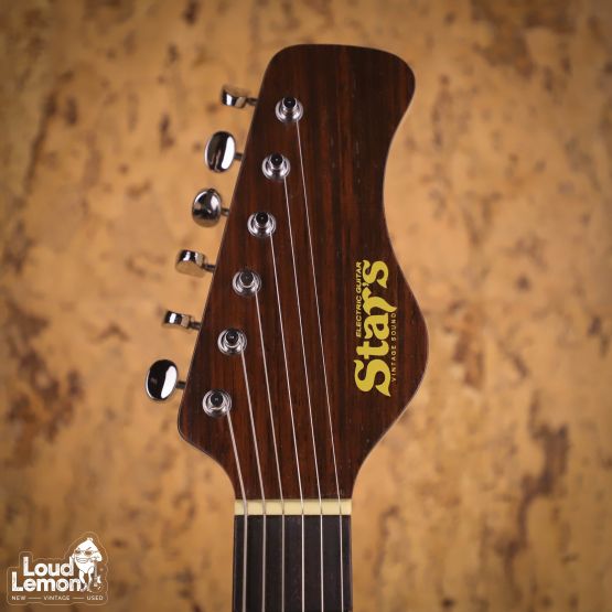 Star's ELS-1 Sitar Guitar White Crack 2022 Japan электроситар