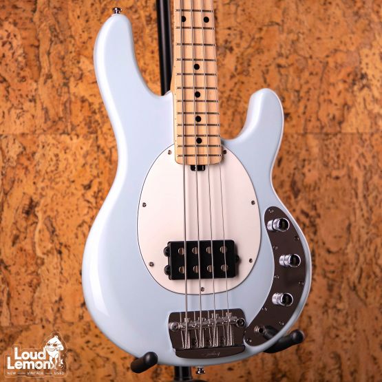 Sterling by Music Man RAYSS4 StingRay Short Scale Daphne Blue 2022 Indonesia бас-гитара