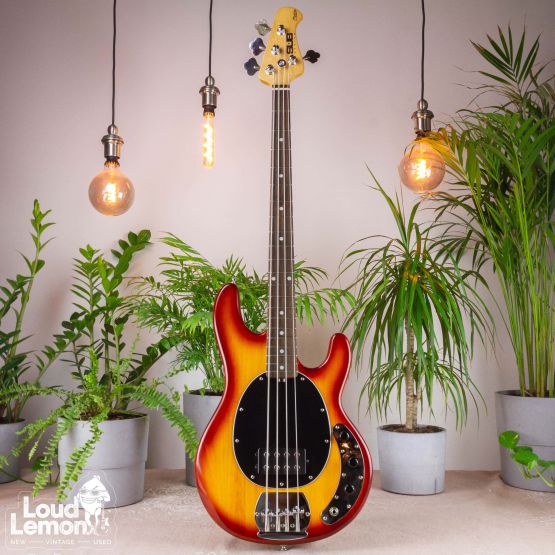 Sterling by Music Man S.U.B Ray 4 Honeyburst 2000's Indonesia бас-гитара
