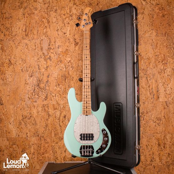 Sterling by Music Man S.U.B StingRay 4 Mint Green 2010's China бас-гитара