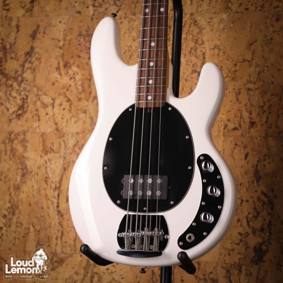 Sterling by Music Man SUB Ray 4 White 2010's Indonesia бас-гитара