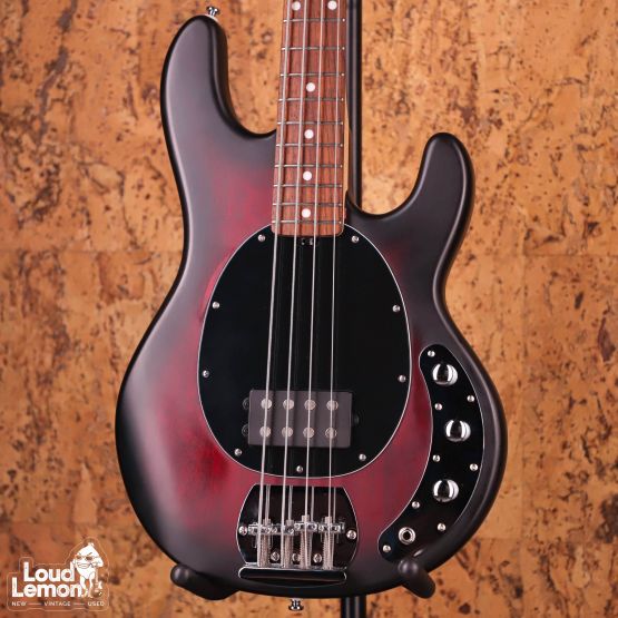 Sterling by Music Man SUB StingRay 4 Ruby Red Burst Satin 2010's Indonesia бас-гитара