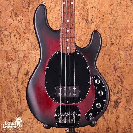 Sterling by Music Man SUB StingRay 4 Ruby Red Burst Satin 2010's Indonesia бас-гитара