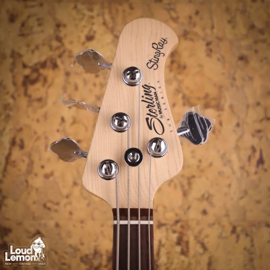 Sterling by Music Man StingRay RAY4 Vintage Cream 2020s Indonesia бас-гитара