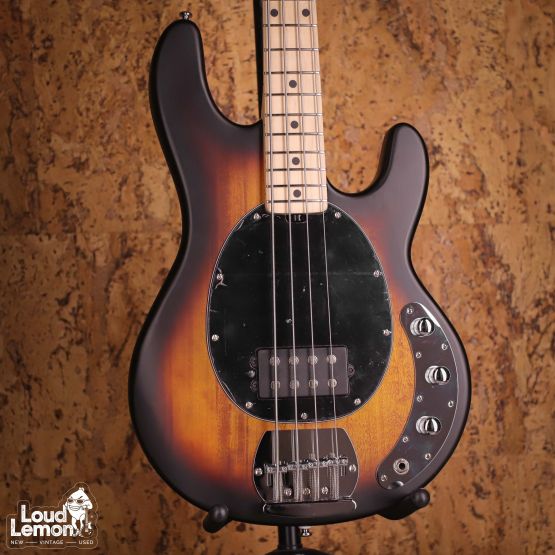 Sterling by Music Man StingRay Ray 4 Vintage Sunburst Satin 2023 Indonesia бас-гитара