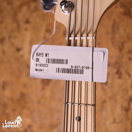 Sterling by Music Man StingRay Ray 5 Black 2023 Indonesia бас-гитара