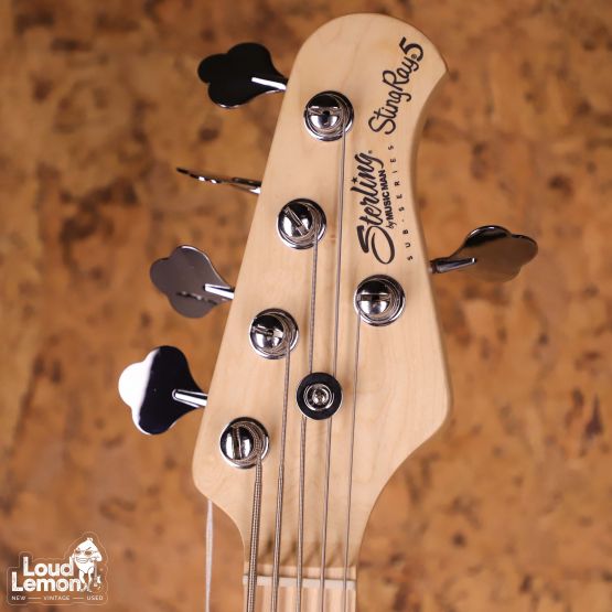 Sterling by Music Man StingRay Ray 5 Vintage Sunburst Satin 2023 Indonesia бас-гитара