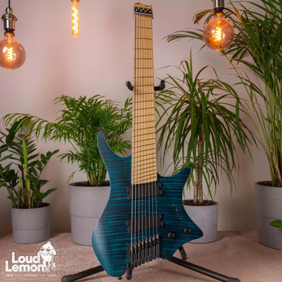 Strandberg Boden Standard 8 Maple Flame Blue 2018 Indonesia электрогитара