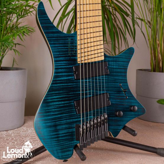 Strandberg Boden Standard 8 Maple Flame Blue 2018 Indonesia электрогитара