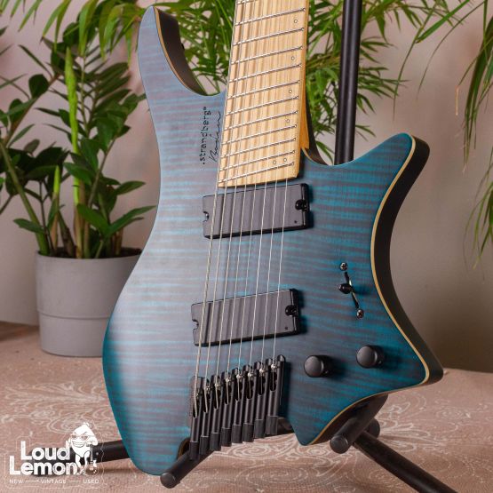Strandberg Boden Standard 8 Maple Flame Blue 2018 Indonesia электрогитара