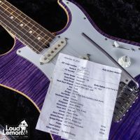 Suhr Pro Series - S3 Trans Purple 2010 USA электрогитара