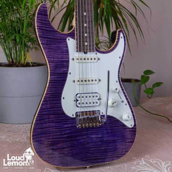 Suhr Pro Series - S3 Trans Purple 2010 USA электрогитара