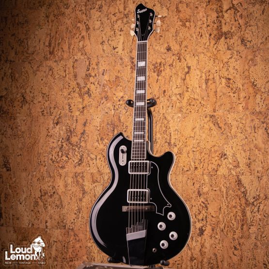 Supro 1582JB Coronado II Dual Pickup Americana Series Jet Black 2016 China электрогитара