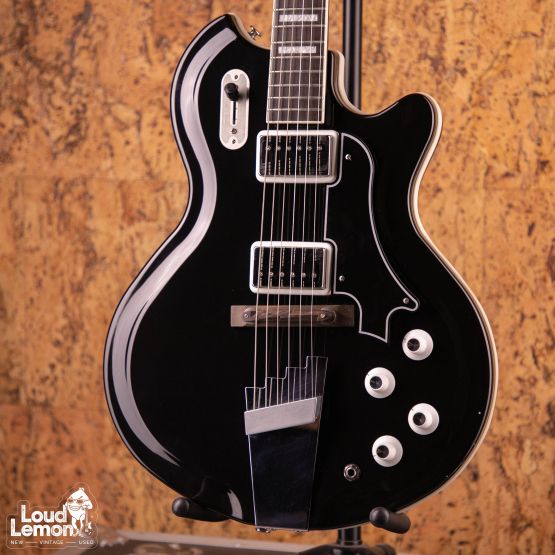 Supro 1582JB Coronado II Dual Pickup Americana Series Jet Black 2016 China электрогитара