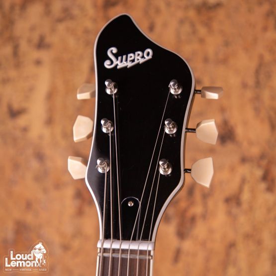Supro 1582JB Coronado II Dual Pickup Americana Series Jet Black 2016 China электрогитара