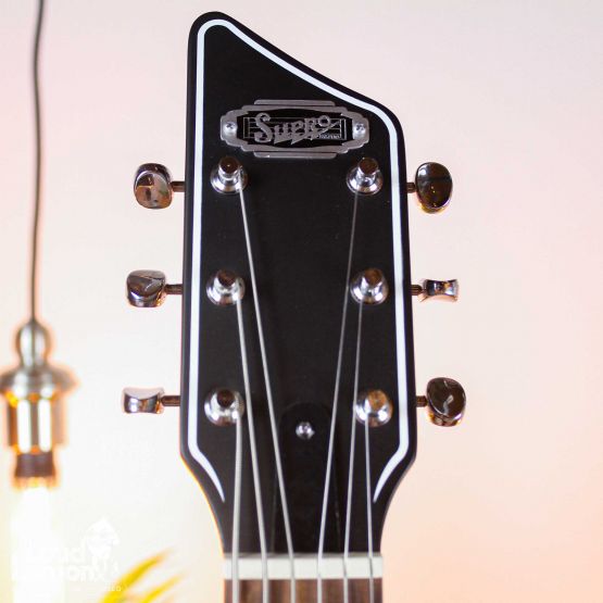 Supro Westbury SS Baritone Natural 2019 Indonesia электрогитара