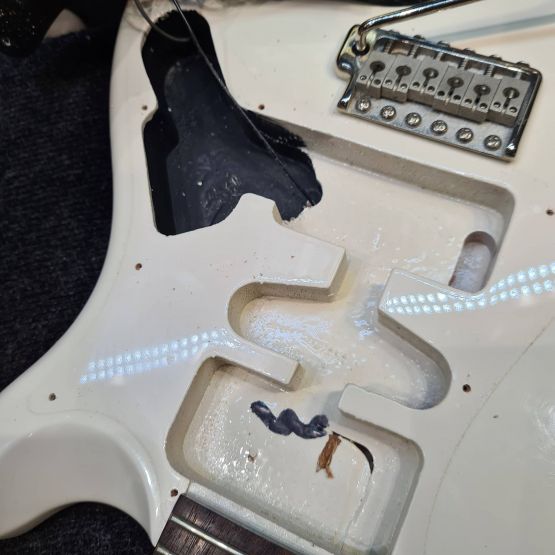 PRS SE EG HSS White 2006 Korea электрогитара