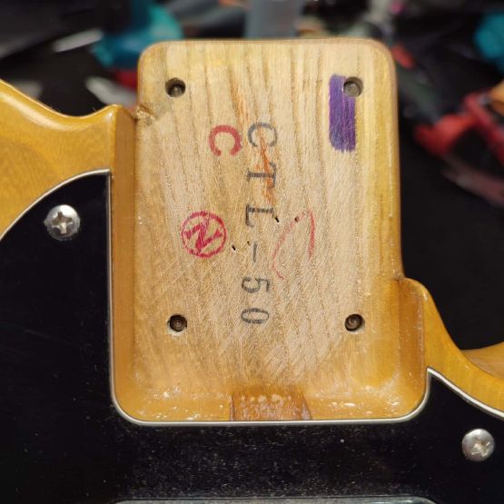 Fender CTL-50M Telecaster Butterscotch Blonde 1984 Japan электрогитара