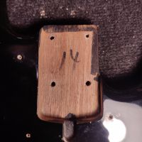 Fresher FP-331B Personal Bass Black 1970's Japan бас-гитара