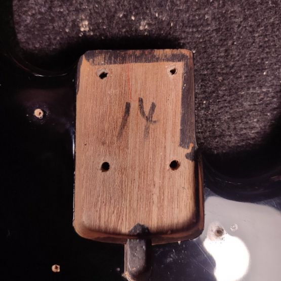 Fresher FP-331B Personal Bass Black 1970's Japan бас-гитара