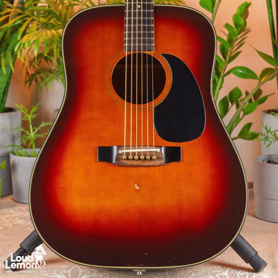 Takamine F-340D Sunburst 1986 Japan  акустическая гитара с подключением