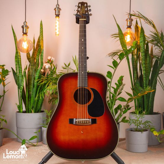 Takamine F-340D Sunburst 1986 Japan  акустическая гитара с подключением