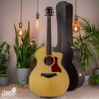 Taylor 214ce-K DLX Natural 2018 Mexico акустическая гитара