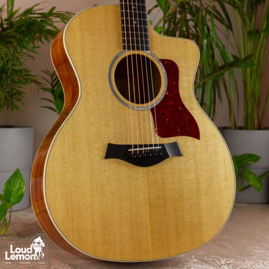 Taylor 214ce-K DLX Natural 2018 Mexico акустическая гитара