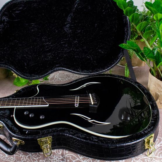 Taylor T5-S Black 2005 USA электроакустическая гитара