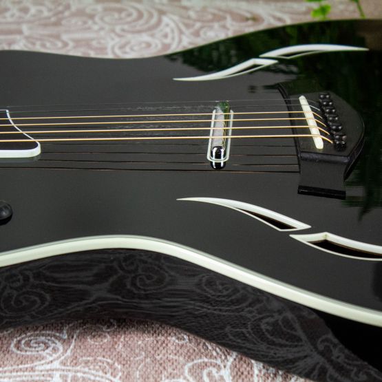 Taylor T5-S Black 2005 USA электроакустическая гитара