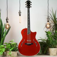 Taylor T5 Custom Crimson Red Metallic 2006 USA акустическая гитара