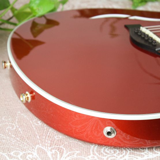 Taylor T5 Custom Crimson Red Metallic 2006 USA акустическая гитара