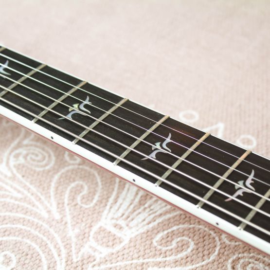 Taylor T5 Custom Crimson Red Metallic 2006 USA акустическая гитара