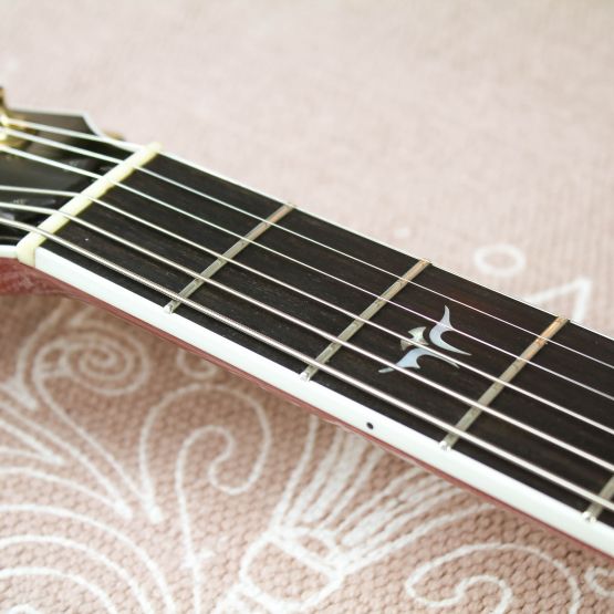 Taylor T5 Custom Crimson Red Metallic 2006 USA акустическая гитара