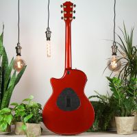 Taylor T5 Custom Crimson Red Metallic 2006 USA акустическая гитара