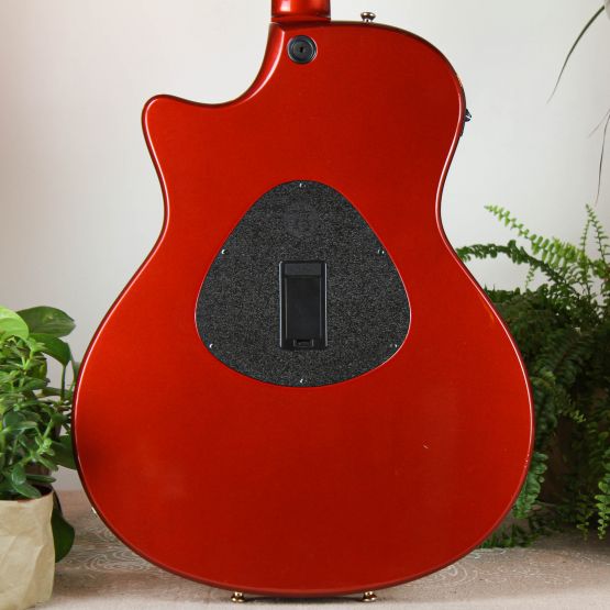 Taylor T5 Custom Crimson Red Metallic 2006 USA акустическая гитара