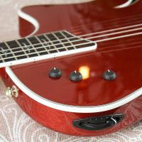 Taylor T5 Custom Crimson Red Metallic 2006 USA акустическая гитара