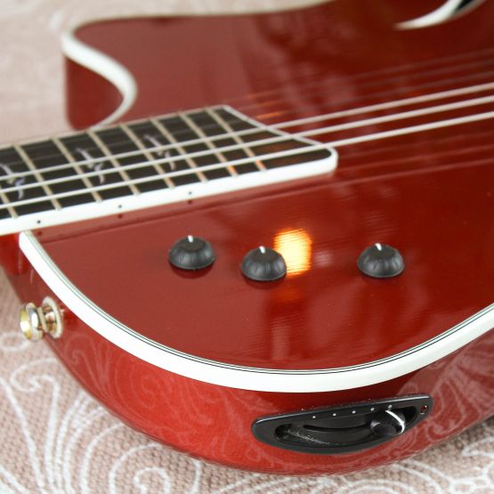 Taylor T5 Custom Crimson Red Metallic 2006 USA акустическая гитара