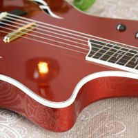 Taylor T5 Custom Crimson Red Metallic 2006 USA акустическая гитара